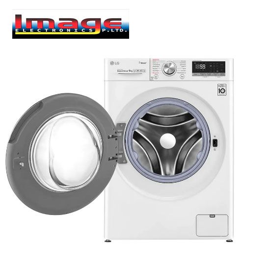 Picture of LG FV1409S3W 9kg AI Direct Drive™ Front Load Washing Machine with TurboWash™ & Steam+™