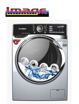 Picture of Hyundai HYWM-FL8AB-DDM 8 kg Front-Load Washing Machine