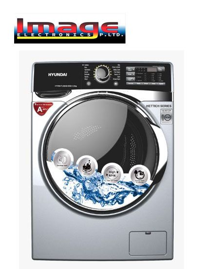 Picture of Hyundai HYWM-FL8AB-DDM 8 kg Front-Load Washing Machine
