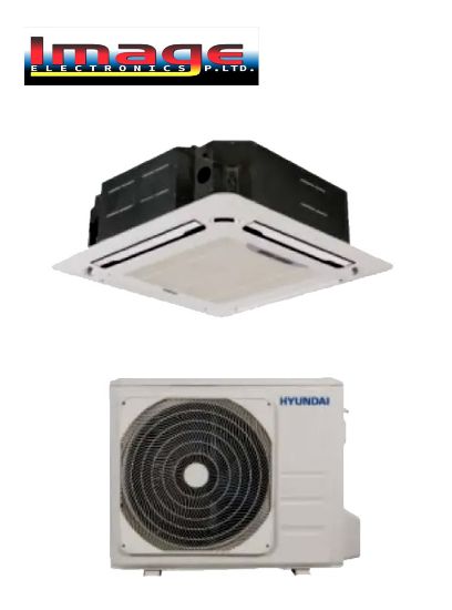 Picture of Hyundai HYCC‑12GRN1 1 Ton Ceiling Cassette Air Conditioner