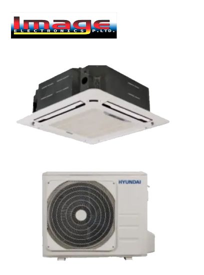 Picture of Hyundai HYCC‑18GRN1 1.5 Ton Ceiling Cassette Air Conditioner