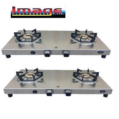 Picture of CG 2 Burner Stainless Steel Gas Stove