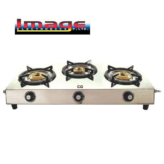 Picture of CG 3 Burner Auto Ignition Gas Stove