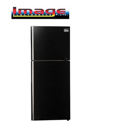 Picture of Hitachi R-VGY490PB0 (GBK) – 443 L New Stylish Luxury Double-Door Inverter Refrigerator, Inverter Dual-Fan, Triple Power Filter
