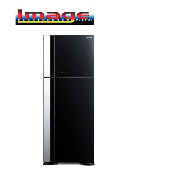 Picture of Hitachi R-VG690P7P (GBK) – 601 L Big-2 Glass Refrigerator, Inverter Dual-Fan, Touch Control, 10-Year Compressor Warranty