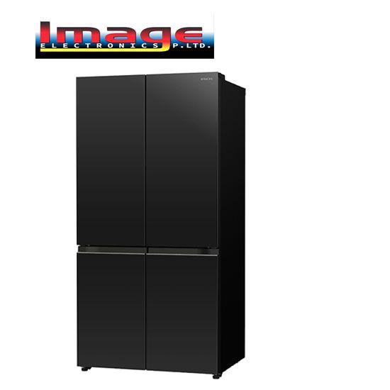 Picture of Hitachi R-WB640PPB1 (GCK) – 638L French Door Bottom Freezer Refrigerator, Inverter Dual Fan Cooling, 10-Year Compressor Warranty