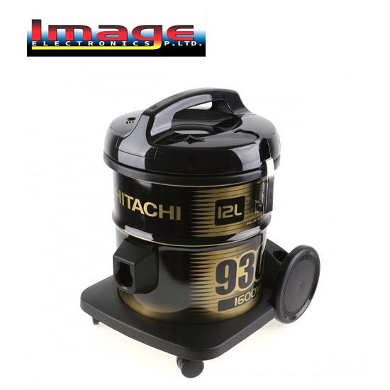 Picture of Hitachi CV-930F BK – 1600W Drum Vacuum Cleaner with 12L Capacity, Blower Function, and Cloth Filter