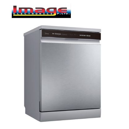 Picture of Midea WQP12-W5233C – 12 Place Setting Freestanding Dishwasher (Wi‑Fi Smart Control, Ultra Hygiene)