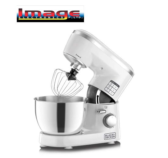 Picture of BLACK+DECKER SM1000-B5 Stand Mixer – 1000W (White)