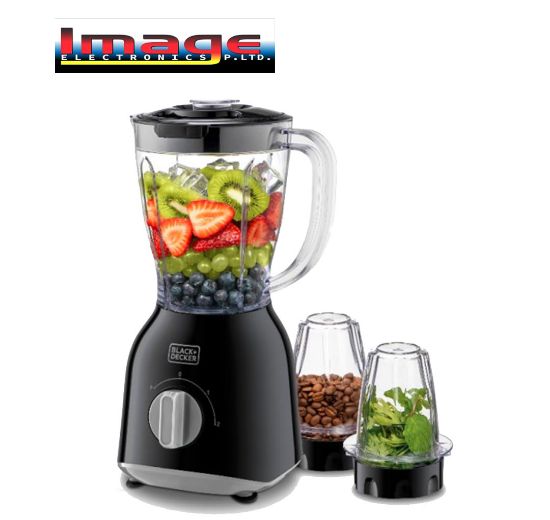 Picture of BLACK+DECKER BX365E-B5 Grinder & Juicer – 400W (Black)