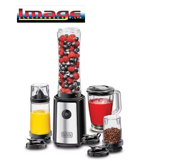 Picture of BLACK+DECKER SBX300BCG-B5 300W Blender with Mixer Grinder – Black