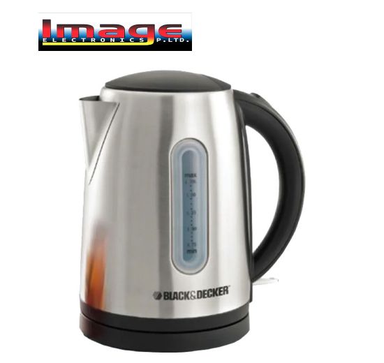 Picture of BLACK+DECKER JC450-B5 1.7L Stainless Steel Electric Kettle – 2200W (Silver)