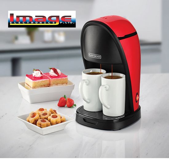 Picture of BLACK+DECKER DCM48-B5 125ml x 2-Cup Coffee Maker – Black