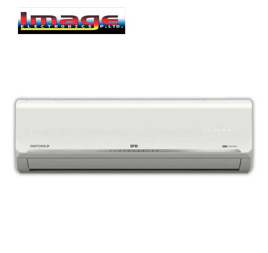Picture of IFB HI123NE123GMI 1.0 Ton Inverter Wall Mount Air Conditioner – Smart AI Cooling, -15°C Heating, WiFi-Enabled, Mocha Finish