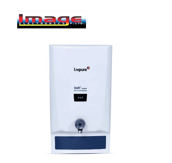 Picture of Livpure Bolt+ Copper (RO + UV + Mineraliser + Copper-29) Water Purifier