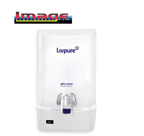 Picture of Livpure Glitz Silver RO-UF + Mineraliser Water Purifier (7-Litre Wall-Mounted)