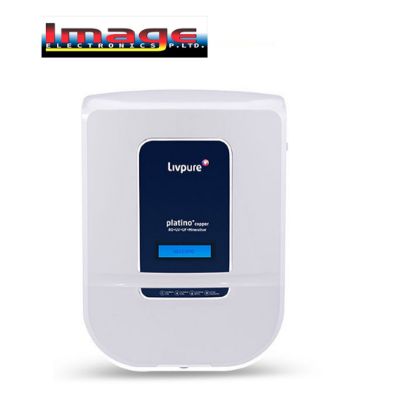 Picture of Livpure Platino + Copper 8-Stage RO + UV + UF Water Purifier (8.5 L) with Mineraliser & Copper-29 Cartridge
