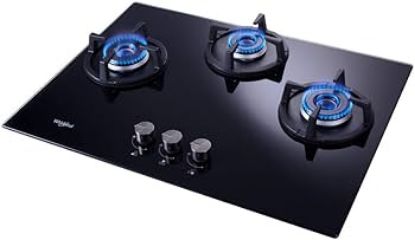 Picture of Whirlpool Hob 3 Burner Auto Ignition Gas Stove (Elite Hybrid 703MT)