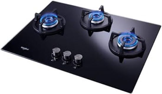 Picture of Whirlpool Hob 3 Burner Auto Ignition Gas Stove (Elite Hybrid 703MT)